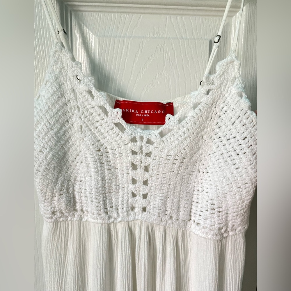 Akira Crochet maxi dress